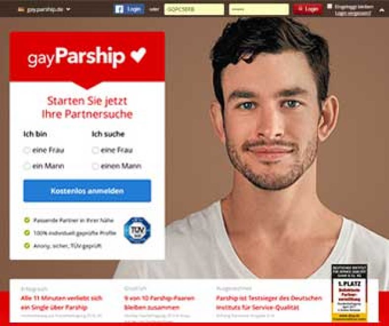 Gayparship Webseite